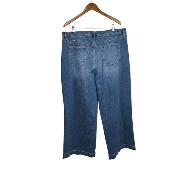 ANN TAYLOR The Wide Leg Crop High Rise 18 - Picture 7 of 11